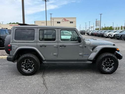 Sting Gray Clearcoat 2023 Jeep Wrangler 4xe Rubicon
