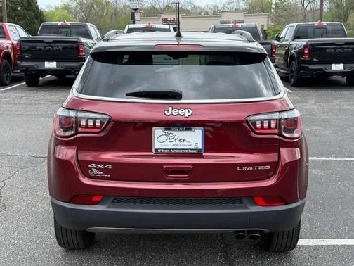 Velvet Red Pearlcoat 2021 Jeep Compass Limited