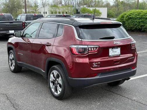 Velvet Red Pearlcoat 2021 Jeep Compass Limited