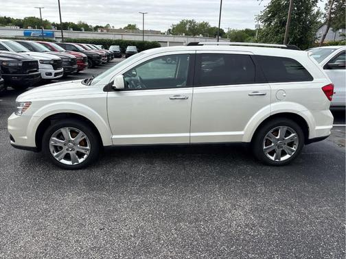 Pearl White Tri-Coat 2012 Dodge Journey Crew