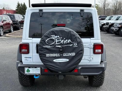 Bright White Clearcoat 2024 Jeep Wrangler 4xe Sport