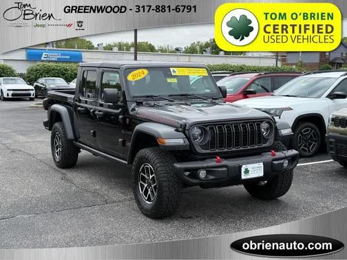Black Clearcoat 2024 Jeep Gladiator Rubicon
