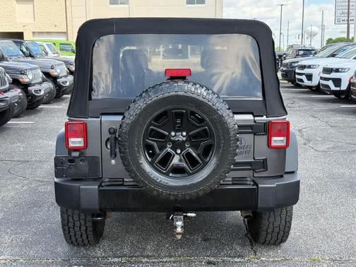 Granite Crystal Clearcoat Metallic 2017 Jeep Wrangler Unlimited Sport