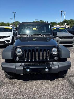 Granite Crystal Clearcoat Metallic 2017 Jeep Wrangler Unlimited Sport