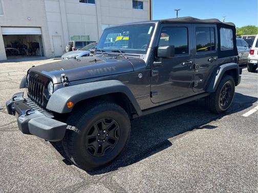 Granite Crystal Clearcoat Metallic 2017 Jeep Wrangler Unlimited Sport