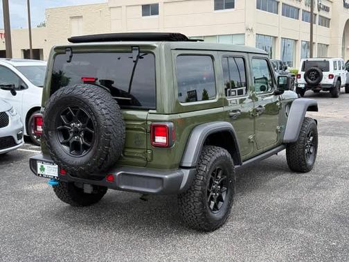 Sarge Green Clearcoat 2024 Jeep Wrangler 4xe Sport