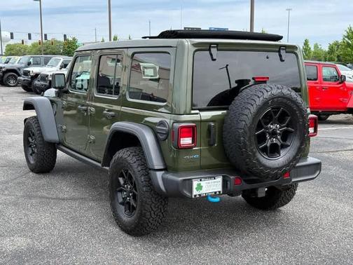 Sarge Green Clearcoat 2024 Jeep Wrangler 4xe Sport
