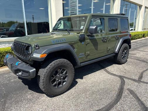 Sarge Green Clearcoat 2024 Jeep Wrangler 4xe Sport