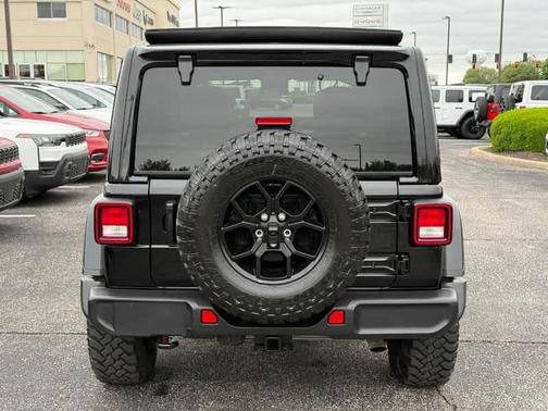 Black Clearcoat 2024 Jeep Wrangler Sport
