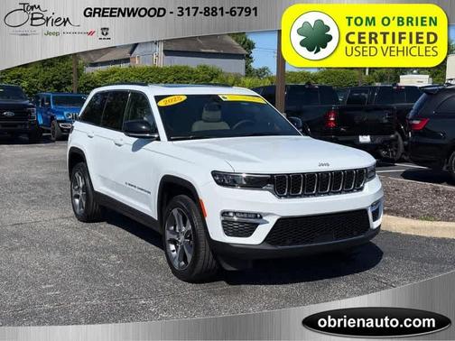Bright White Clearcoat 2025 Jeep Grand Cherokee Limited