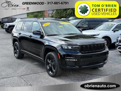 Diamond Black 2023 Jeep Grand Cherokee L Limited