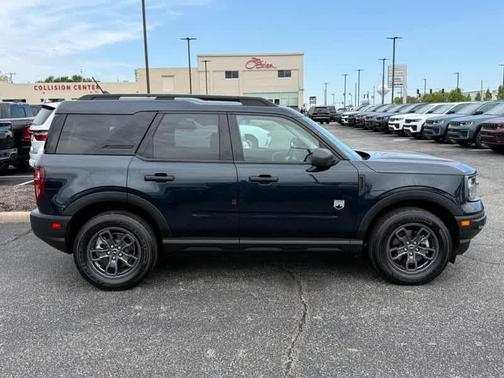 Alto Blue Metallic Tinted Clearcoat 2021 Ford Bronco Sport Big Bend