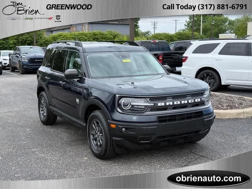 Alto Blue Metallic Tinted Clearcoat 2021 Ford Bronco Sport Big Bend