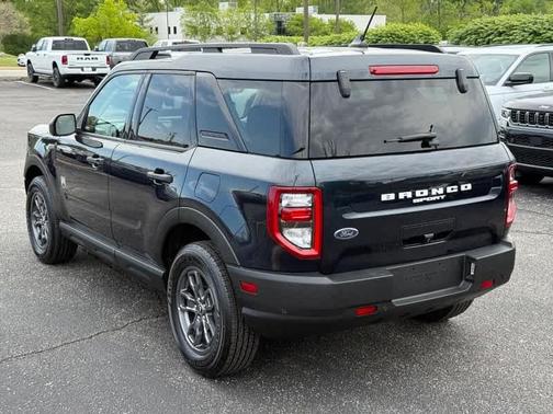 Alto Blue Metallic Tinted Clearcoat 2021 Ford Bronco Sport Big Bend