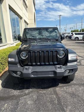 Black Clearcoat 2023 Jeep Wrangler Sport