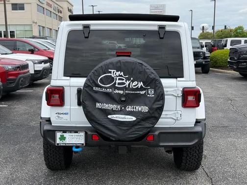Bright White Clearcoat 2023 Jeep Wrangler 4xe Rubicon