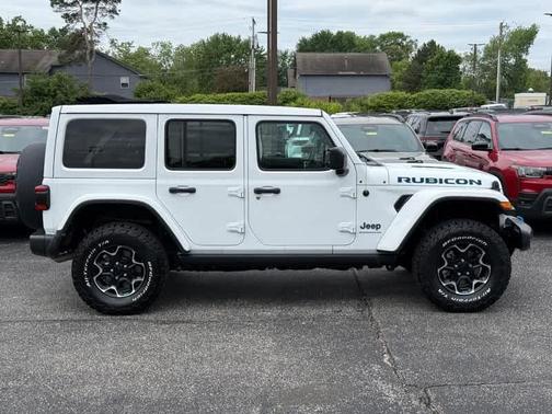 Bright White Clearcoat 2023 Jeep Wrangler 4xe Rubicon