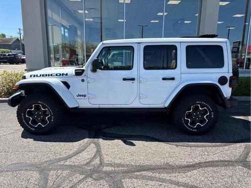 Bright White Clearcoat 2023 Jeep Wrangler 4xe Rubicon