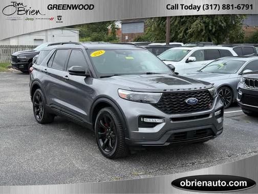 Carbonized Gray Metallic 2021 Ford Explorer ST