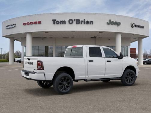 Bright White Clearcoat 2026 RAM 2500 Black Express