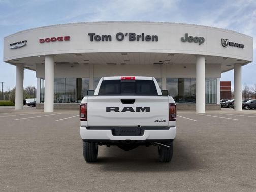 Bright White Clearcoat 2026 RAM 2500 Black Express