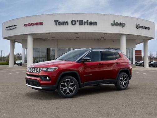 Red 2026 Jeep Compass Limited
