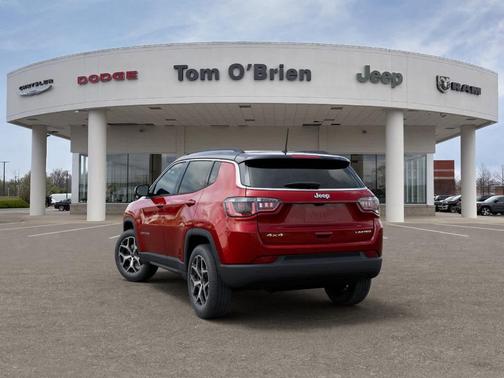 Red 2026 Jeep Compass Limited