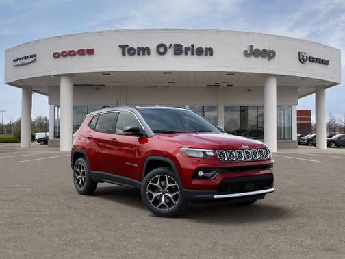 Red 2026 Jeep Compass Limited