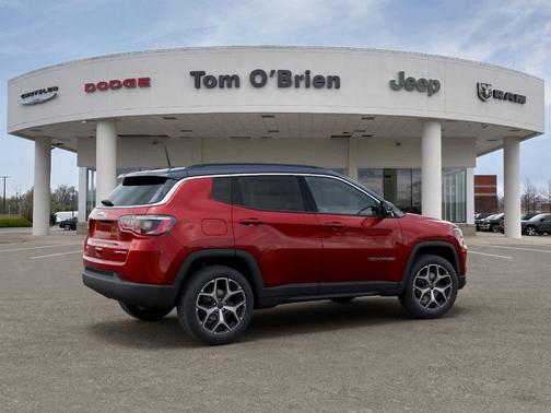 Red 2026 Jeep Compass Limited