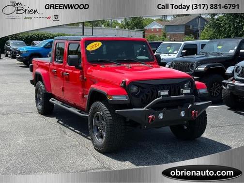 Firecracker Red 2020 Jeep Gladiator Overland