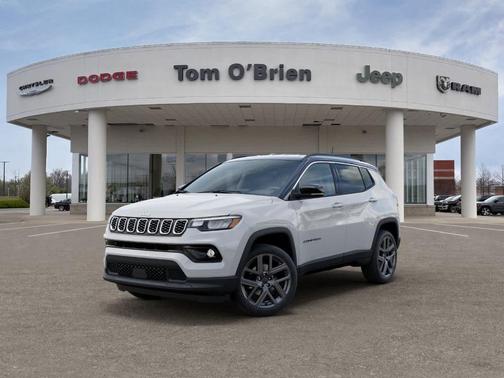 Bright White Clearcoat 2026 Jeep Compass Limited Altitude
