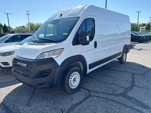 Bright White Clearcoat 2025 RAM ProMaster 2500 High Roof