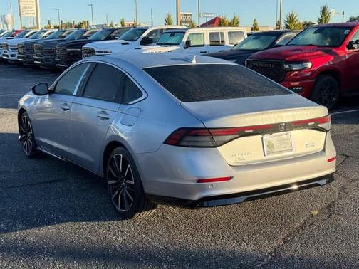 Solar Silver Metallic 2024 Honda Accord Hybrid Touring