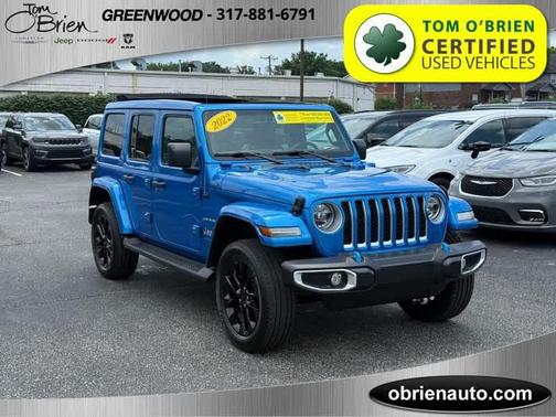 2022 Jeep Wrangler Unlimited 4xe Sahara
