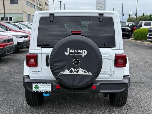 Bright White Clearcoat 2024 Jeep Wrangler 4xe Sahara