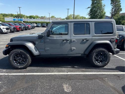 Sting Gray Clearcoat 2023 Jeep Wrangler 4xe Base