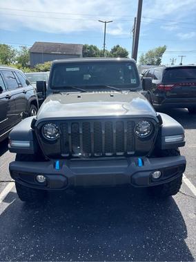 Sting Gray Clearcoat 2023 Jeep Wrangler 4xe Base