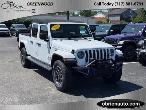 Bright White Clearcoat 2020 Jeep Gladiator Overland