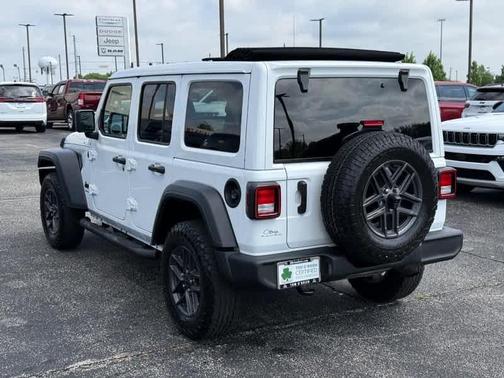 Bright White Clearcoat 2024 Jeep Wrangler Sport