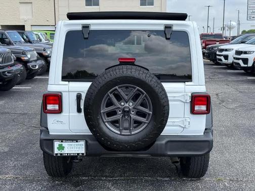 Bright White Clearcoat 2024 Jeep Wrangler Sport