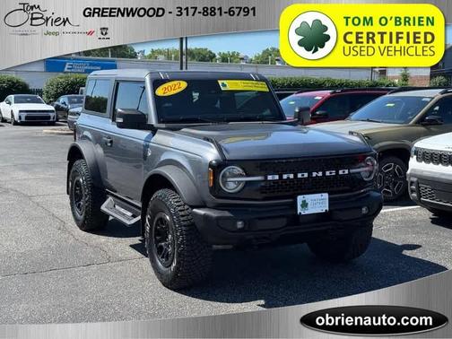 Carbonized Gray 2022 Ford Bronco Wildtrak