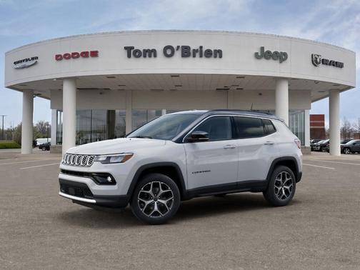 Bright White Clearcoat 2026 Jeep Compass Limited