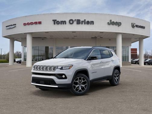 Bright White Clearcoat 2026 Jeep Compass Limited