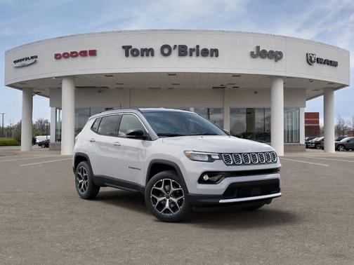 Bright White Clearcoat 2026 Jeep Compass Limited