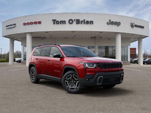 Red 2026 Jeep Cherokee LAREDO/LIMITED