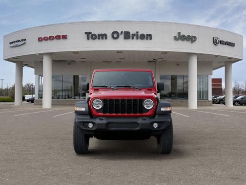 Firecracker Red Clearcoat 2026 Jeep Wrangler Sport