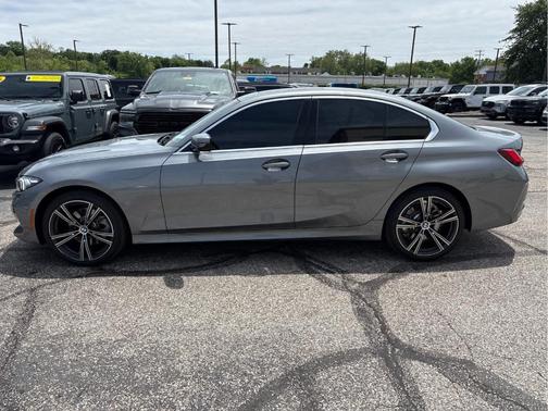 Gray Metallic 2024 BMW 330 i xDrive