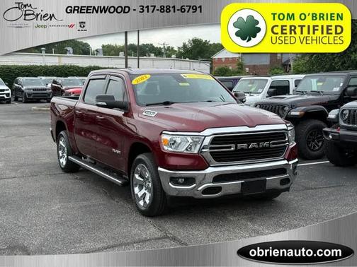 Delmonico Red Pearlcoat 2021 RAM 1500 Big Horn