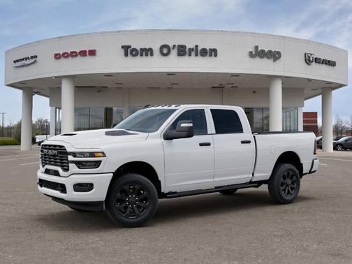 Bright White Clearcoat 2026 RAM 2500 Black Express