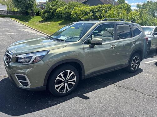 Jasper Green Metallic 2021 Subaru Forester Limited